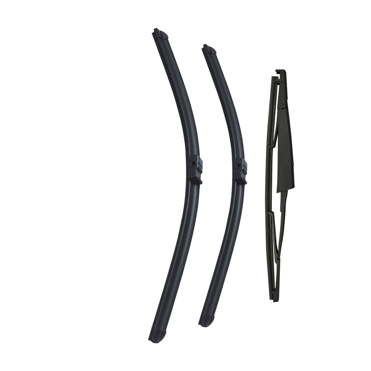 PEUGEOT 207 Hatchback Feb 2006 to Mar 2013 Wiper Blade Set