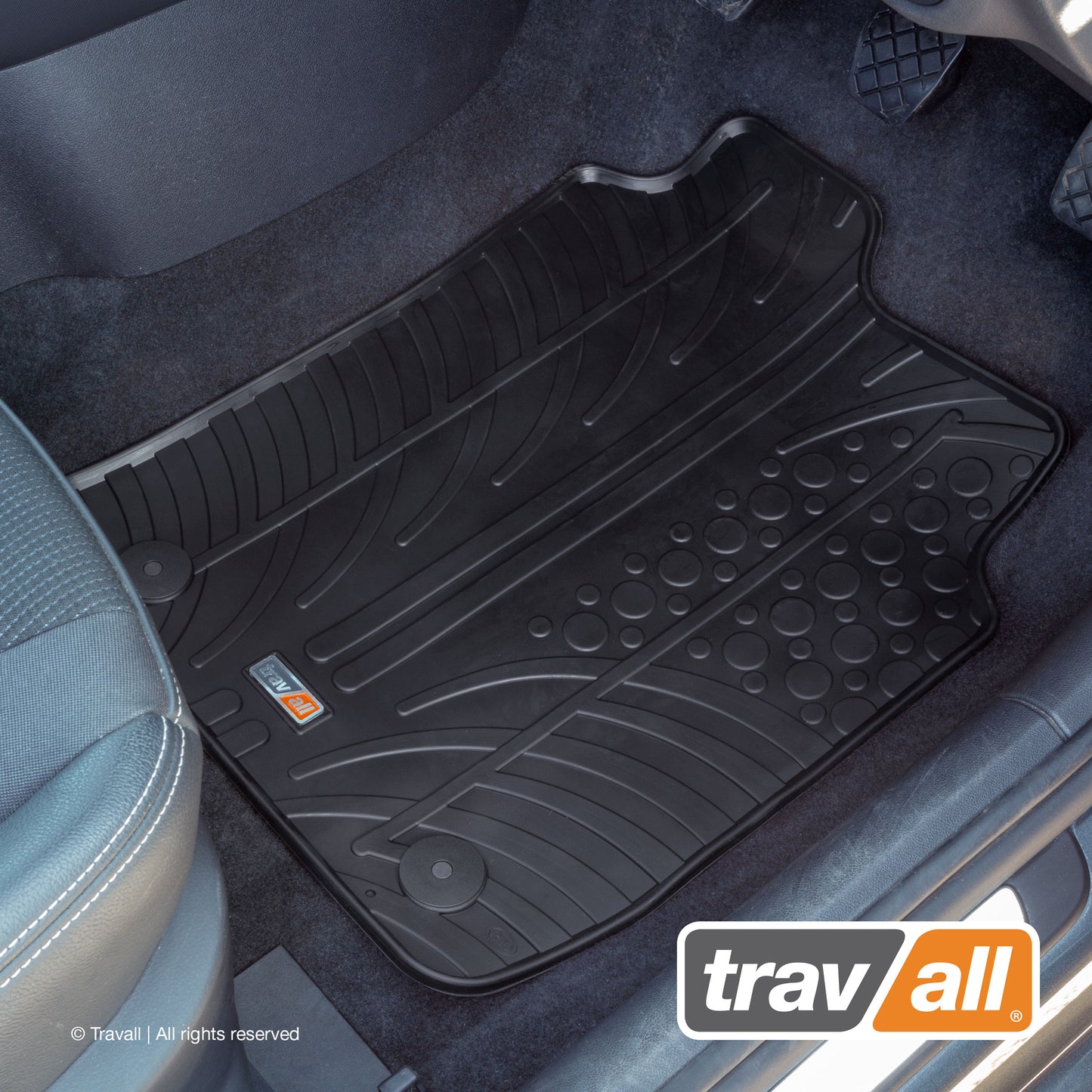 AUDI A1 2010-2018 and AUDI S1 2015-2018 Rubber Car Mats Set (4 Mats)
