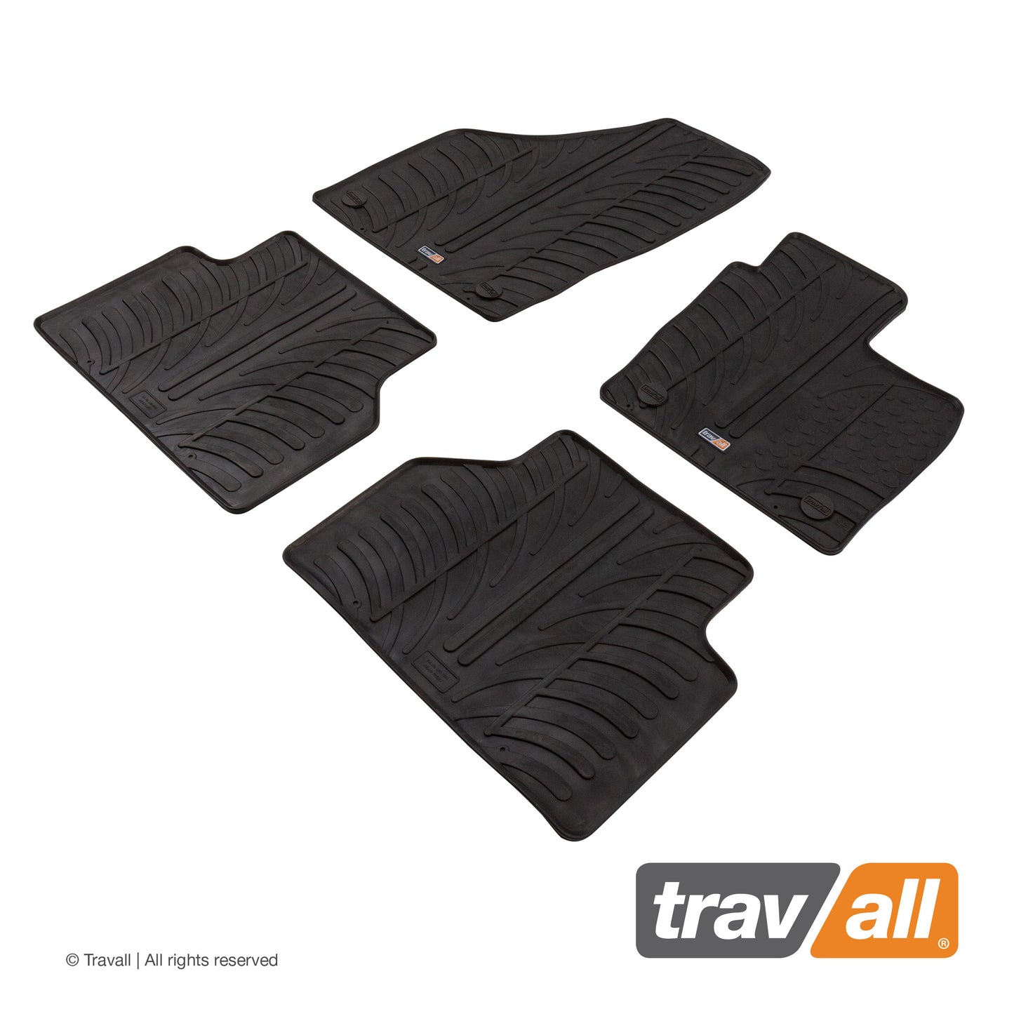 AUDI Q3 2011-2018 and AUDI RS Q3 2013-2018 Rubber Car Mats Set (4 Mats)