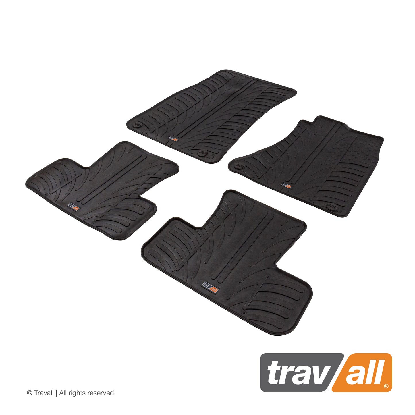 AUDI Q5 2008-2017 and AUDI SQ5 2012-2017 Rubber Car Mats Set (4 Mats)