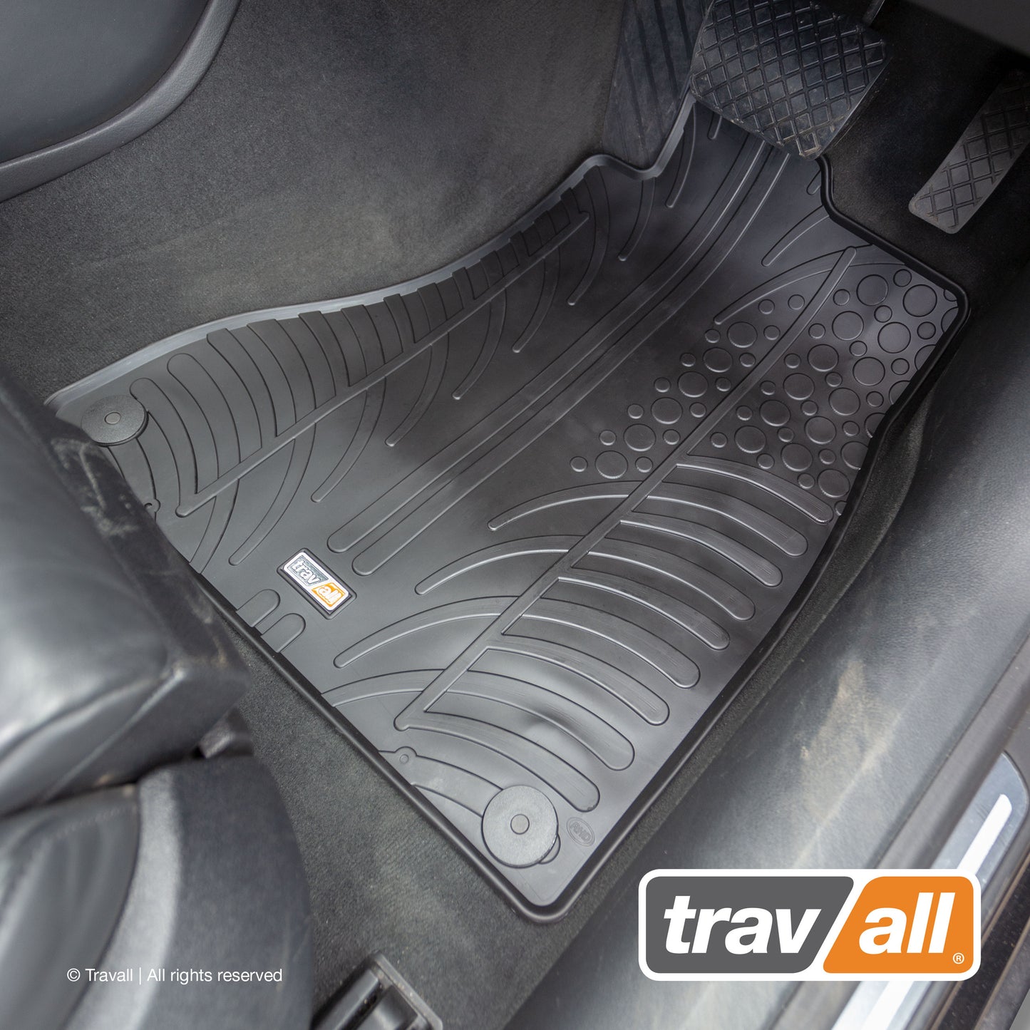 AUDI A6 S6 RS6 AVANT SALOON A7 S7 RS7 SPORTBACK 2011 to 2018 Rubber Car Mat Set (4 mats)