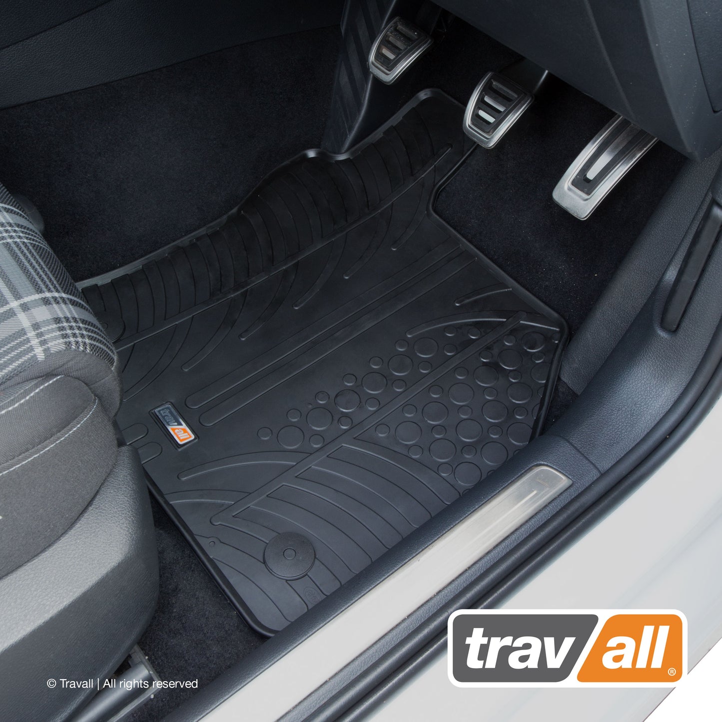VW VOLKSWAGEN GOLF eGOLF and SEAT LEON 2012 to 2020 Rubber Car Mat Set (4 Mats)