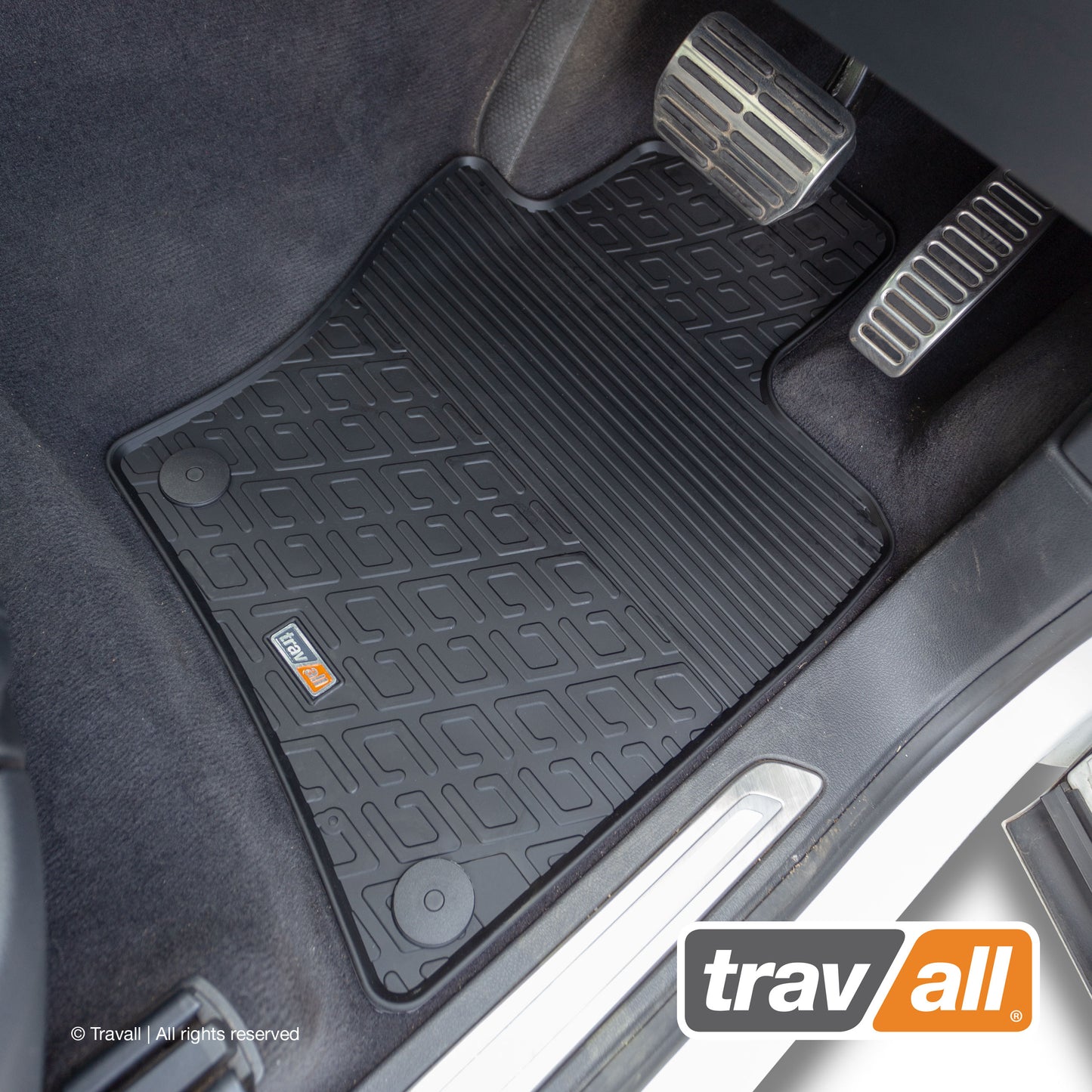 VOLKSWAGEN TOUAREG 2010-2018 Rubber Car Mats Set (4 Mats)
