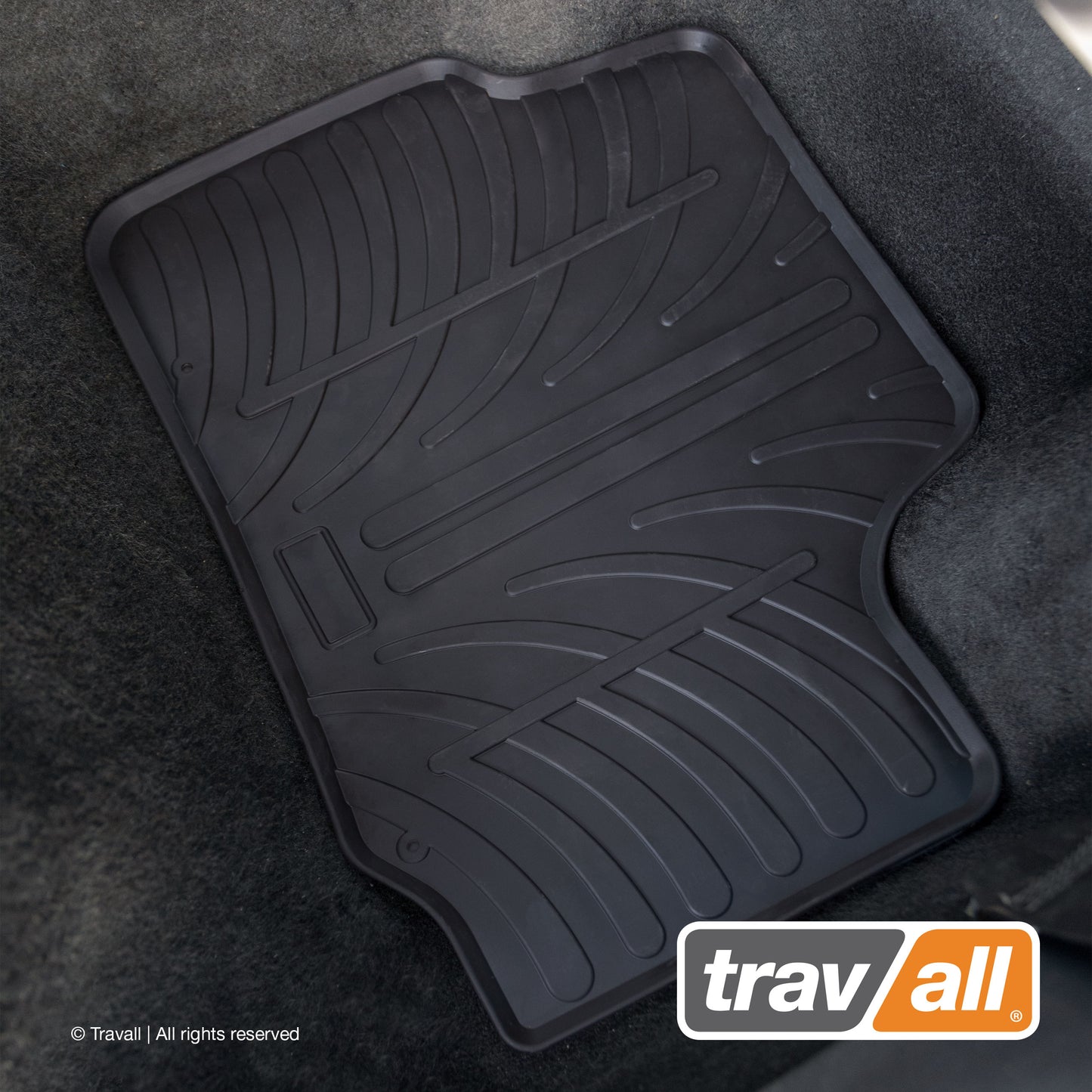 VOLKSWAGEN UP! 2011-CURRENT, SKODA Citigo 2011-2020 and Seat Mii 2011-2021 Rubber Car Mats Set (2 Mats)