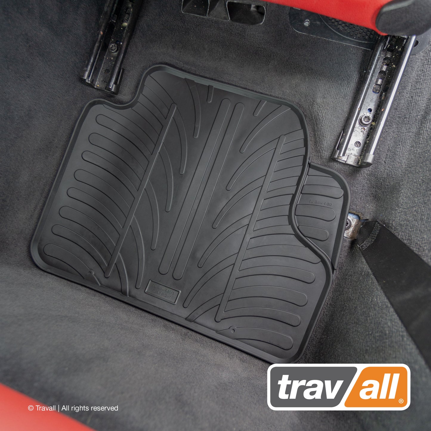 BMW 4 SERIES COUPE 2013-2020 and Gran COUPE 2014-2020 Rubber Car Mats Set (4 Mats)