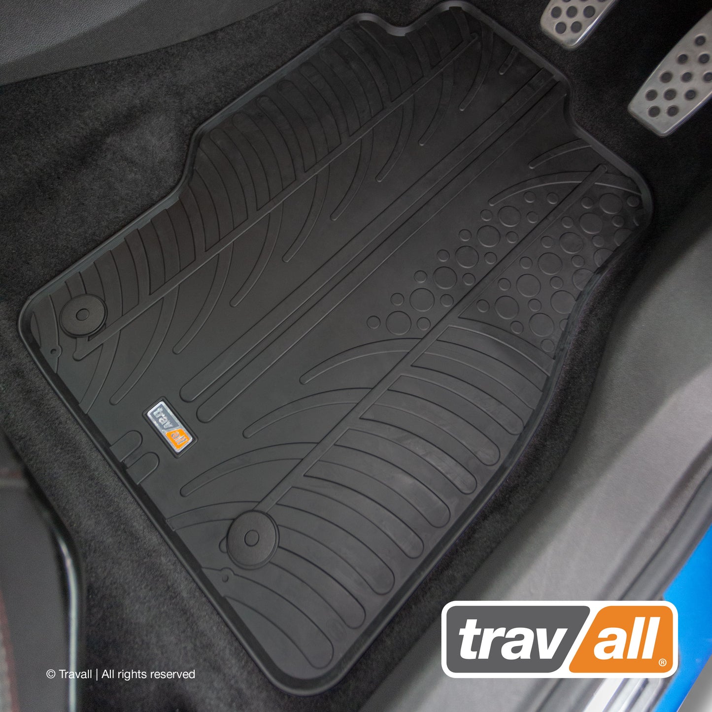 VAUXHALL ADAM 2012-2019 Rubber Car Mats Set (4 Mats)