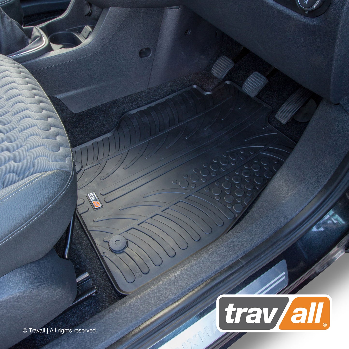 VAUXHALL CORSA 2014-2019 Rubber Car Mats Set (4 Mats)