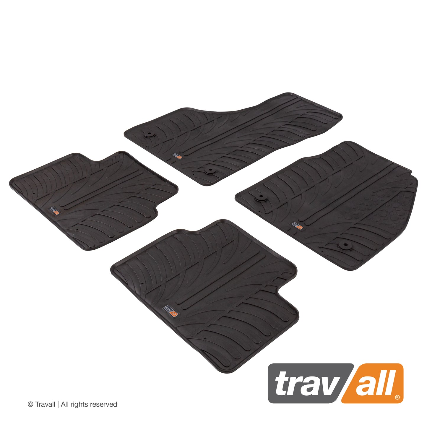VAUXHALL MERIVA 2009-2017 Rubber Car Mats Set (4 Mats)