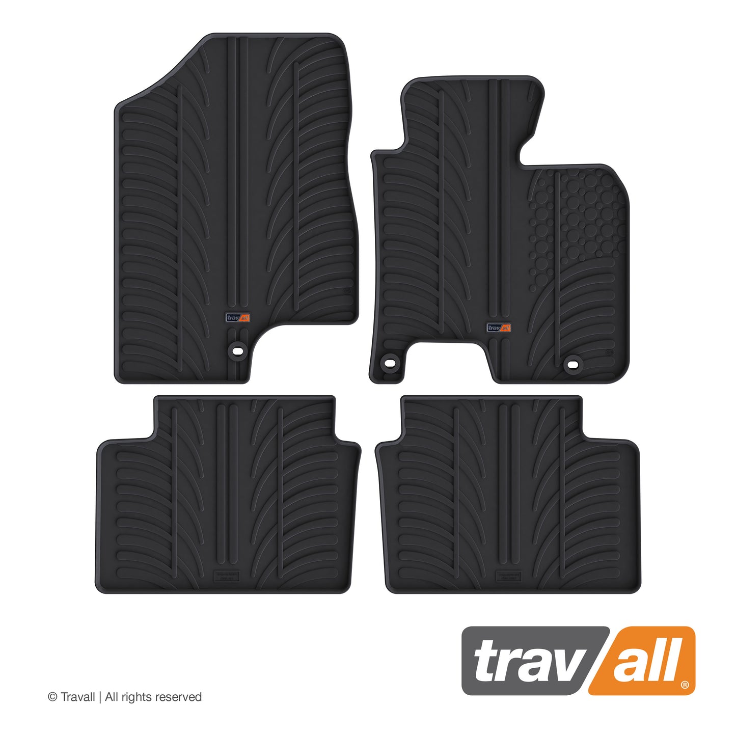 KIA CEED 2012-2018 and HYUNDAI i30 2011-2017 Rubber Car Mats Set (4 Mats)