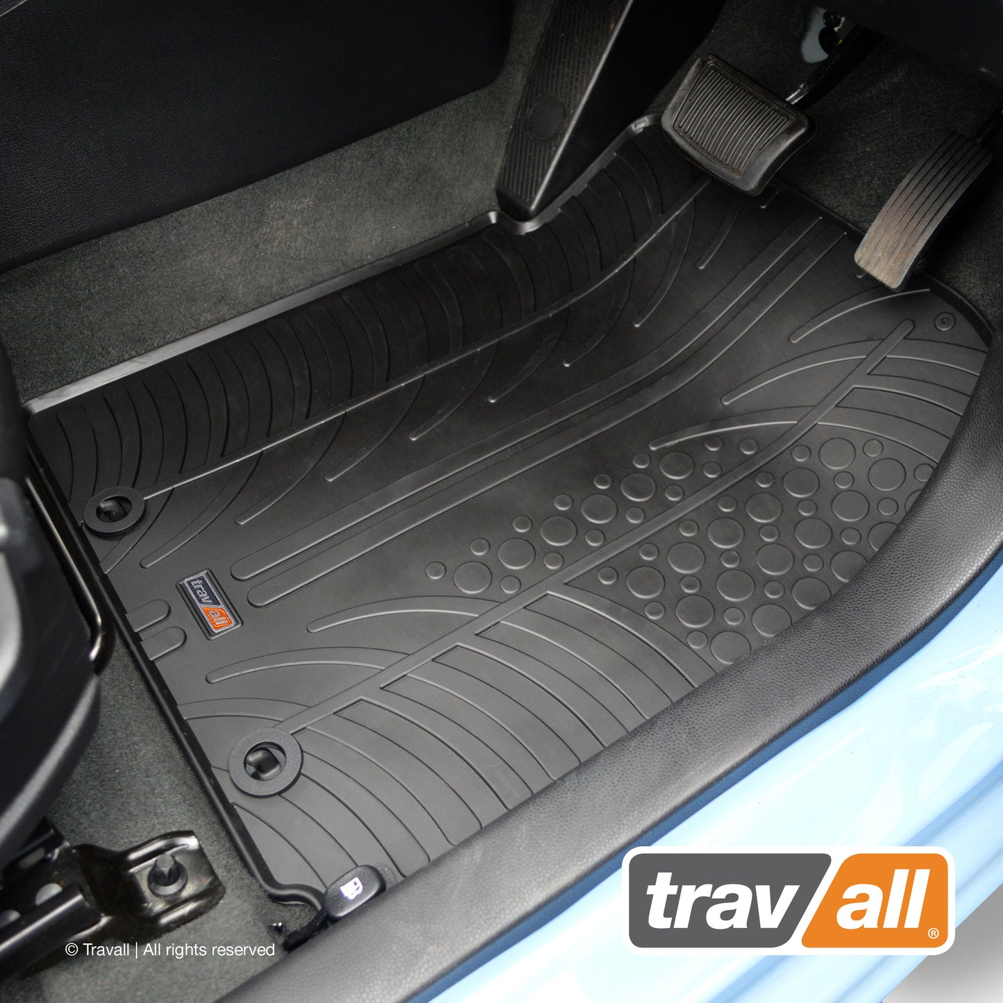 KIA PICANTO 2011-2015 Rubber Car Mats Set (4 Mats)