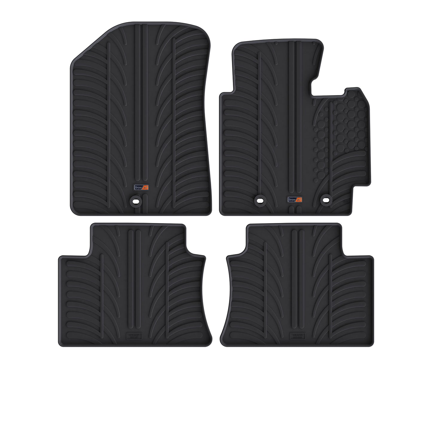 KIA SOUL 2013-2019 Rubber Car Mats Set (4 Mats)