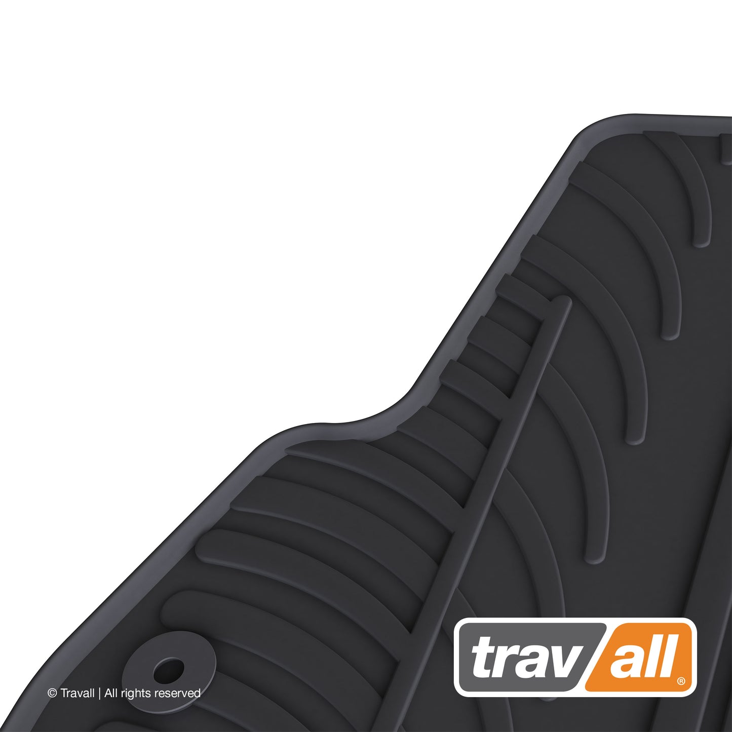 PEUGEOT PARTNER, CITROEN BERLINGO 2008-2017 Rubber Car Mats Set (2 Mats)