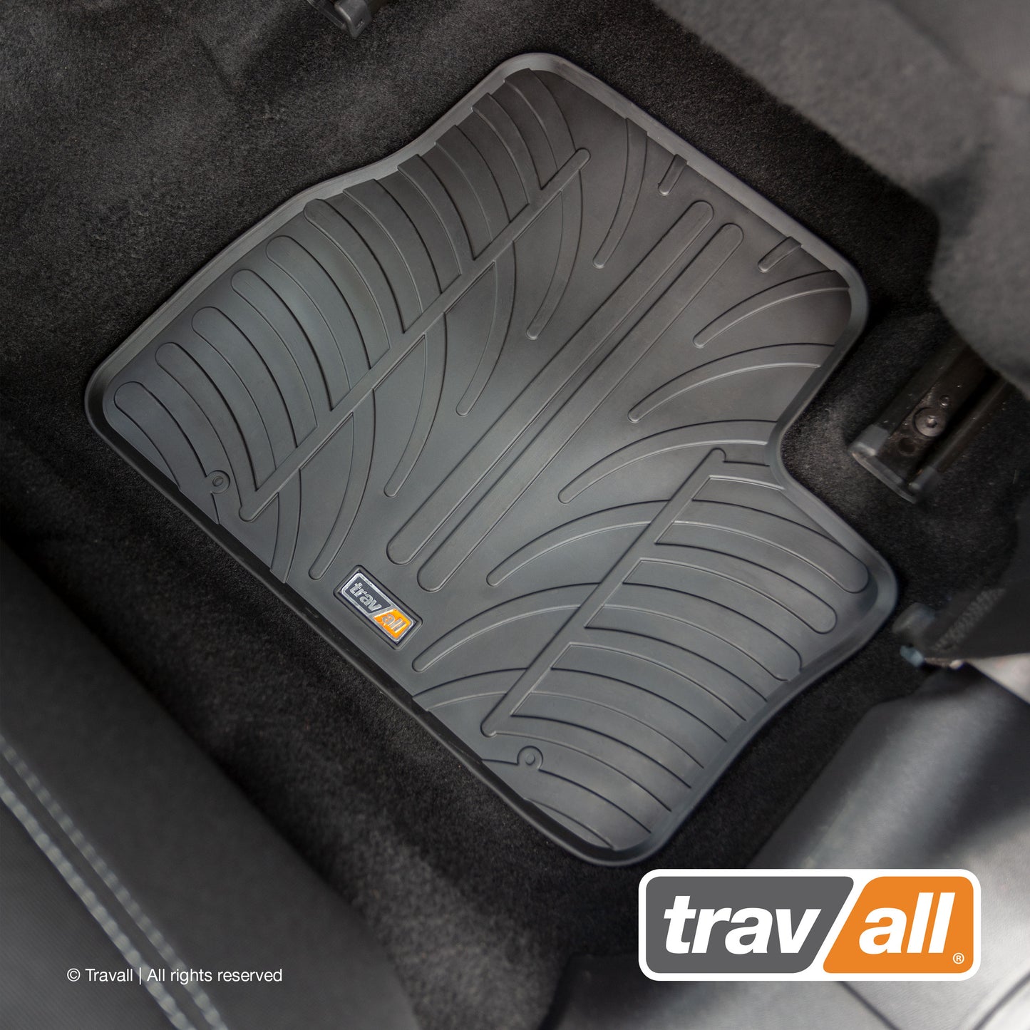 PEUGEOT 2008 2013-2019 Rubber Car Mats Set (4 Mats)