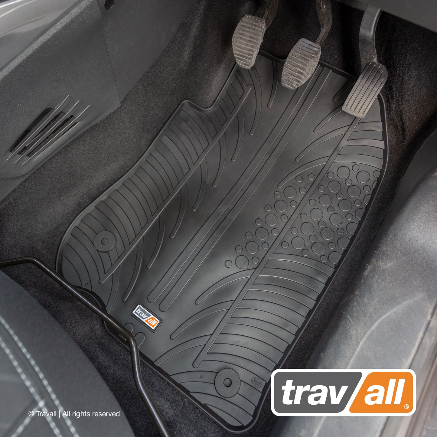 PEUGEOT 2008 2013-2019 Rubber Car Mats Set (4 Mats)