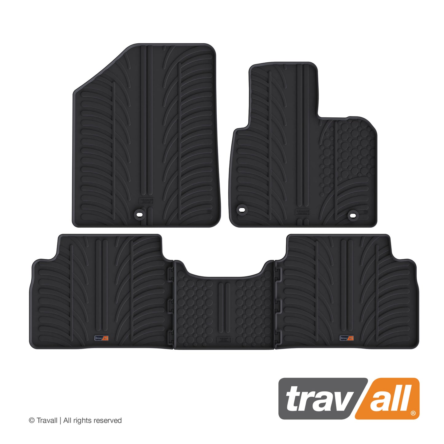 KIA SORENTO 2014-2020 Rubber Car Mats Set (5 Mats)