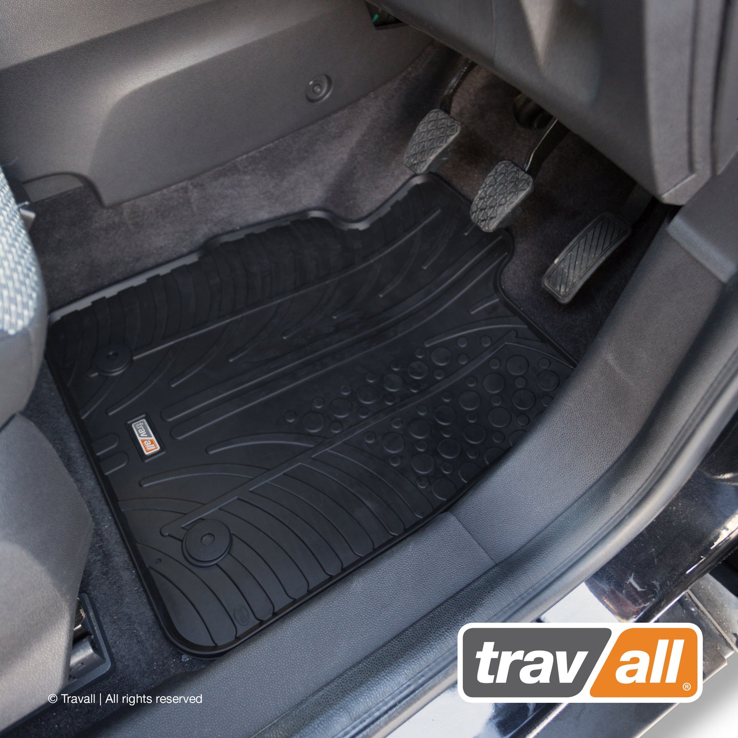 FORD ECOSPORT 2014-2020 Rubber Car Mats Set (5 Mats)
