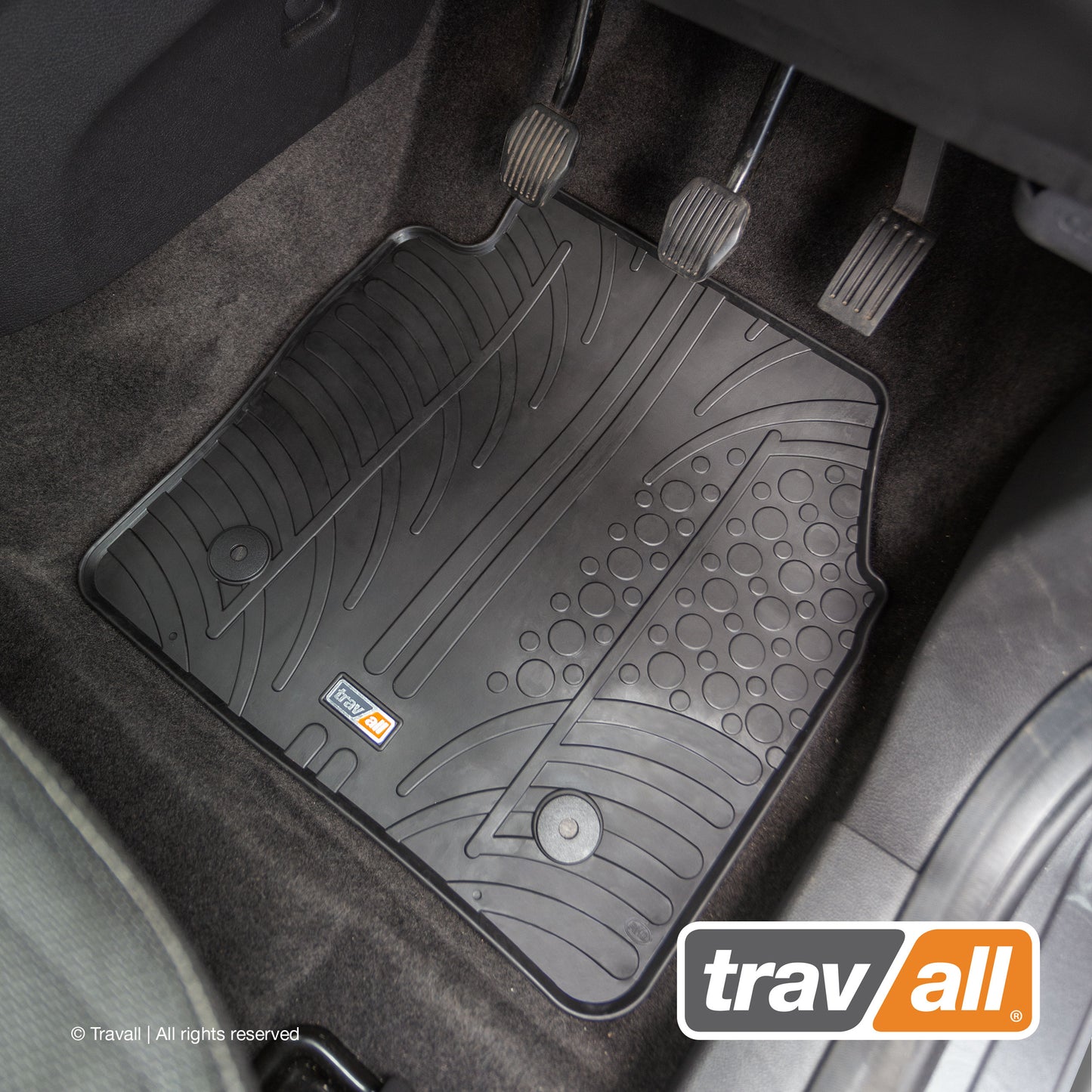 FORD TOURNEO CONNECT SWB 2012-2021 Rubber Car Mats Set (2 Mats)