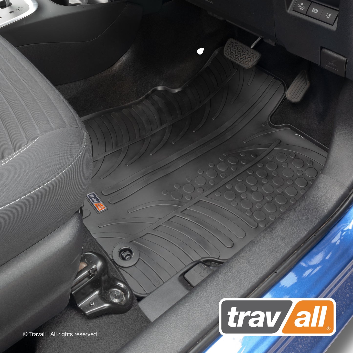 TOYOTA YARIS 5 DOOR HYBRID 2010-2020 Rubber Car Mats Set (4 Mats)