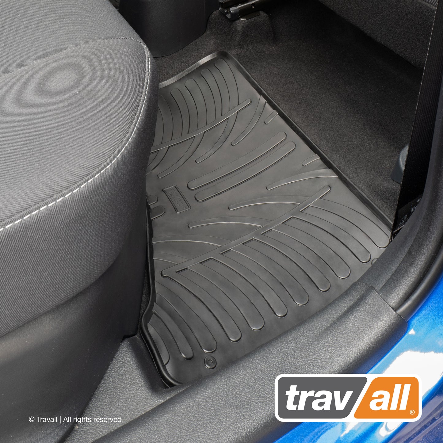 TOYOTA YARIS 5 DOOR HYBRID 2010-2020 Rubber Car Mats Set (4 Mats)
