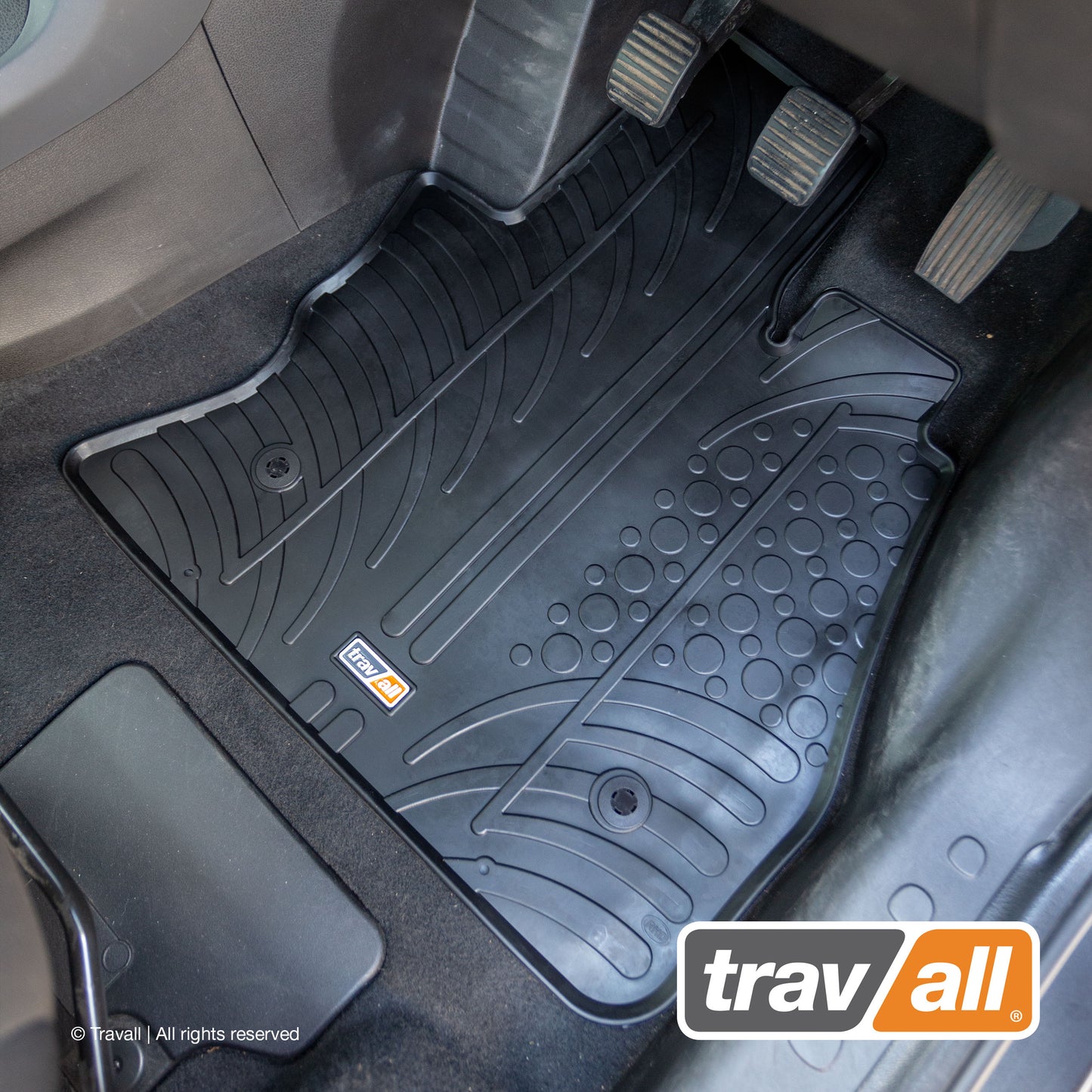 FIAT 500L 2012-2022 Rubber Car Mats Set (4 Mats)