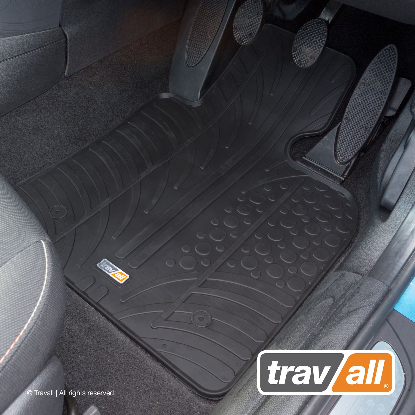 MINI 3 DOOR HATCHBACK 2013-CURRENT Rubber Car Mats Set (4 Mats)