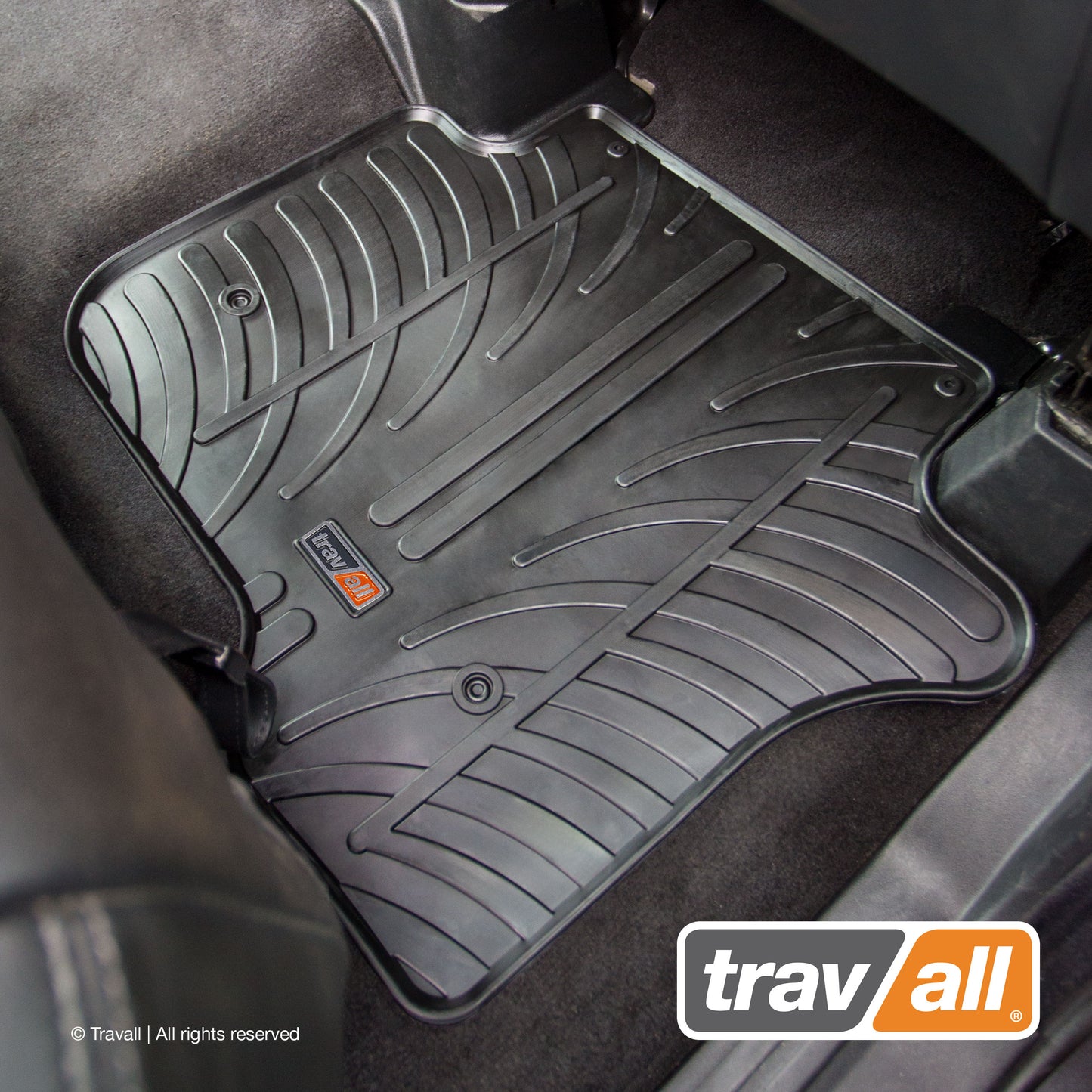 LAND ROVER DISCOVERY 4 2009 to 2016 Rubber Car Mats Set (4 Mats)