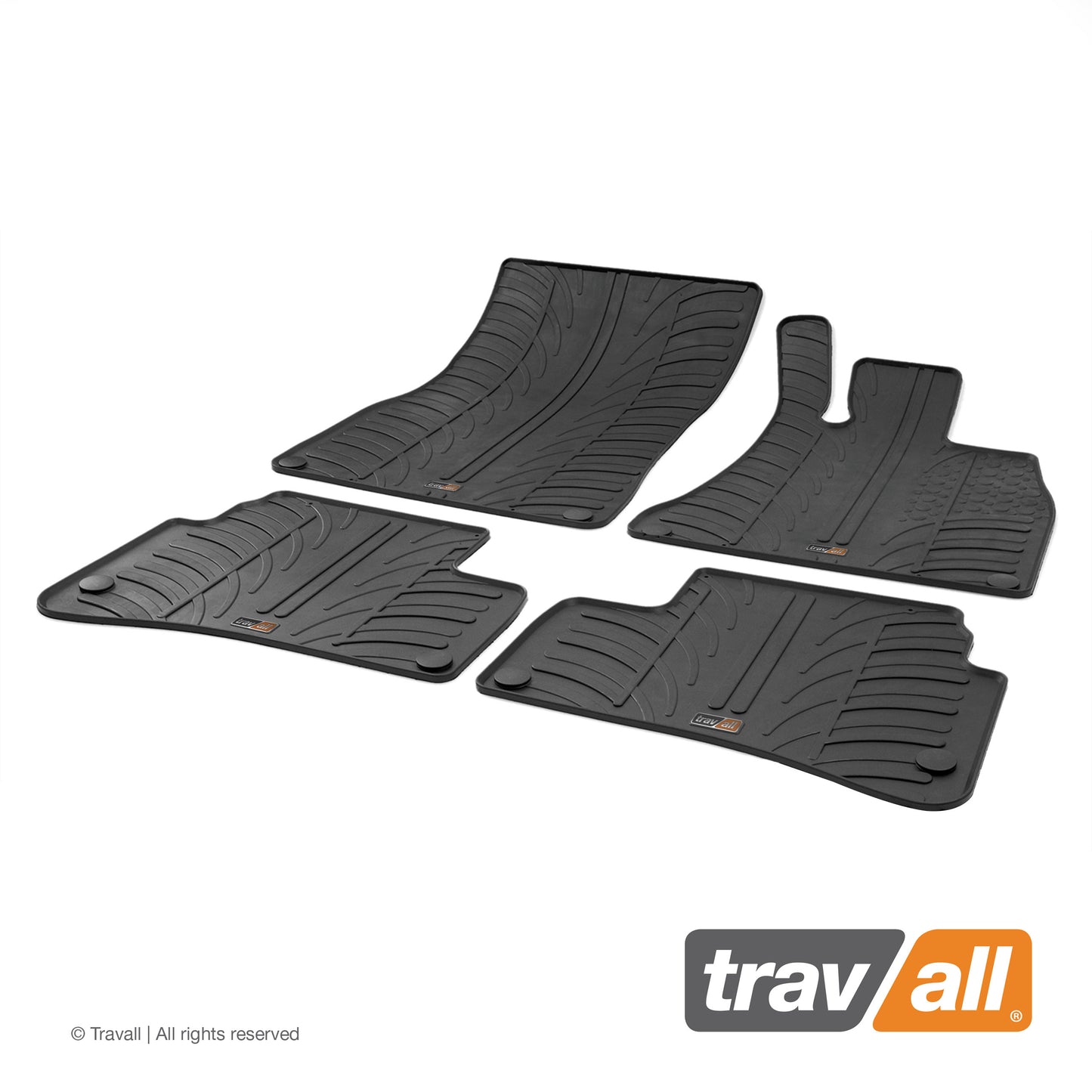 MERCEDES S CLASS 2013-CURRENT Rubber Car Mats Set (4 Mats)