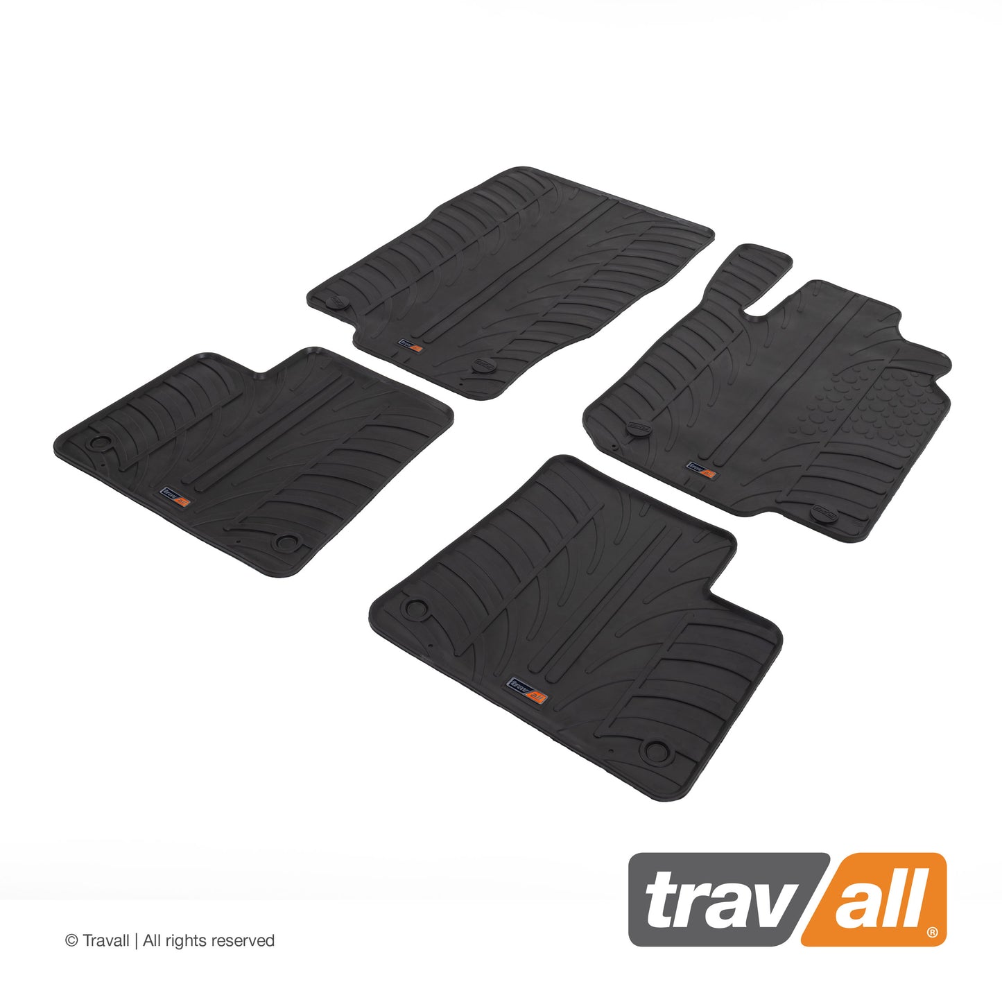 MERCEDES GLE CLASS 2015-2019 Rubber Car Mats Set (4 Mats)