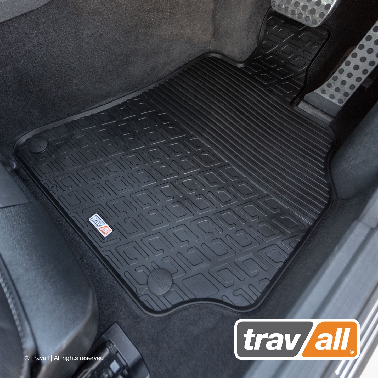 MERCEDES E CLASS ESTATE 2012-2016 and SALOON 2013-2016 Rubber Car Mats Set (4 Mats)
