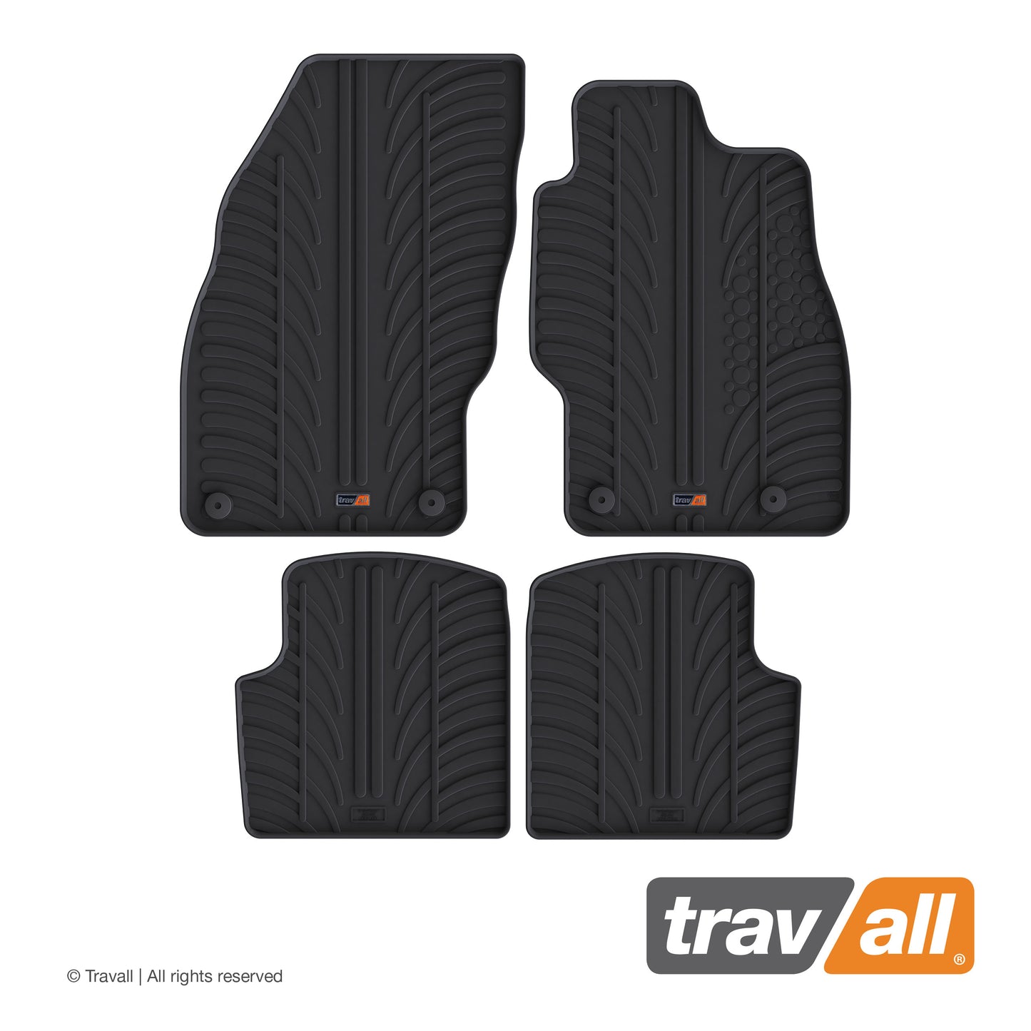 VAUXHALL CORSA 2006-2014 and VXR 2007-2014 Rubber Car Mats Set (4 Mats)