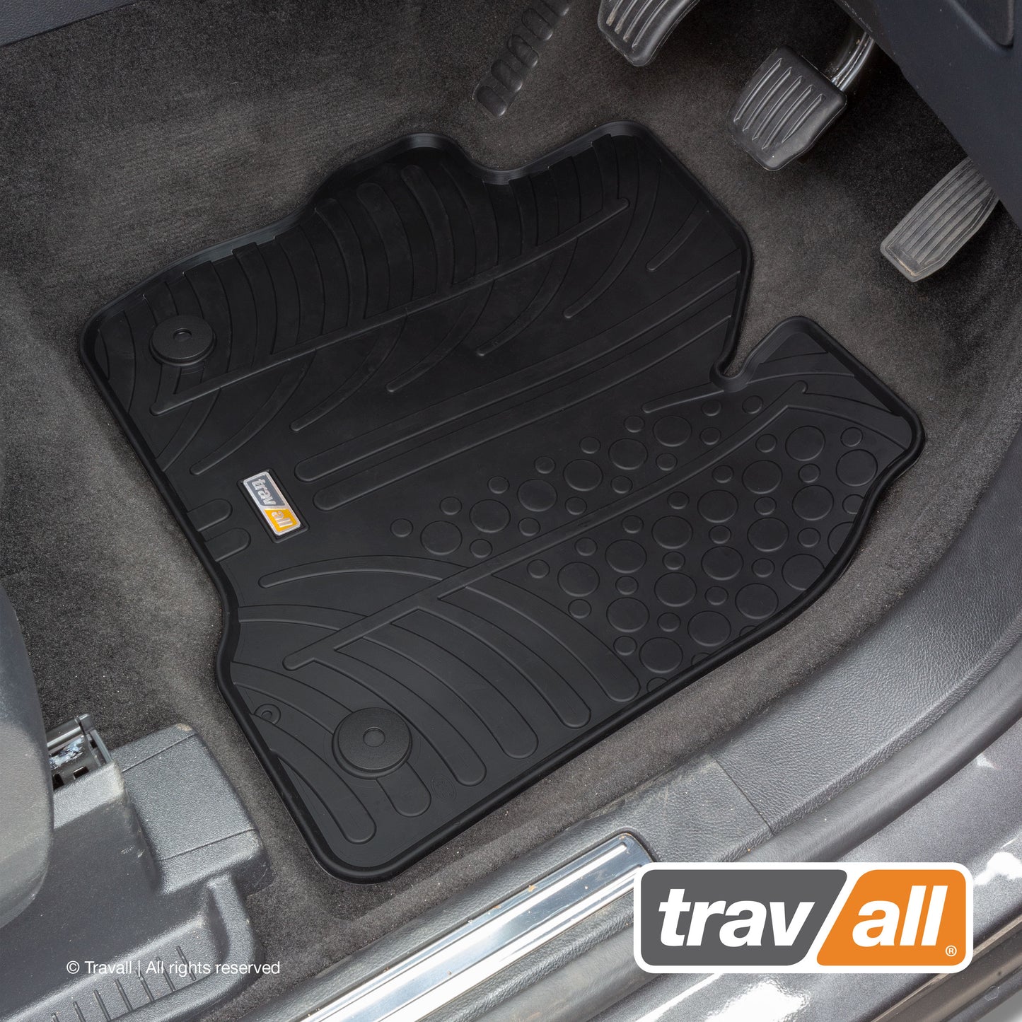 FORD GALAXY and S-MAX 2015-2023 Rubber Car Mats Set (4 Mats)