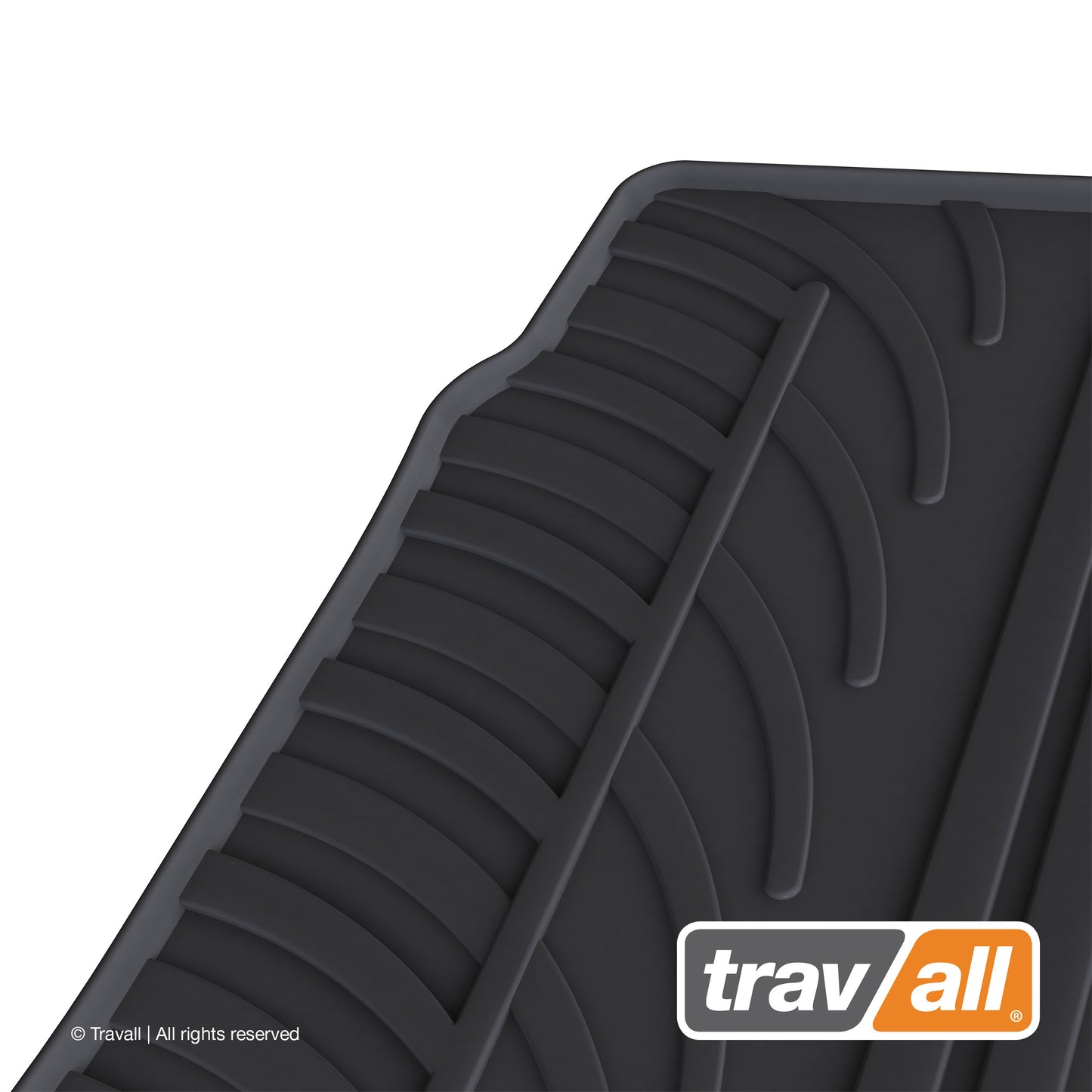 VW VOLKSWAGEN GOLF and JETTA 2003 to 2012 & VW SCIROCCO 2008 to 2018 Rubber Car Mat Set (4 Mats) suitable for VW round foot well fixing points