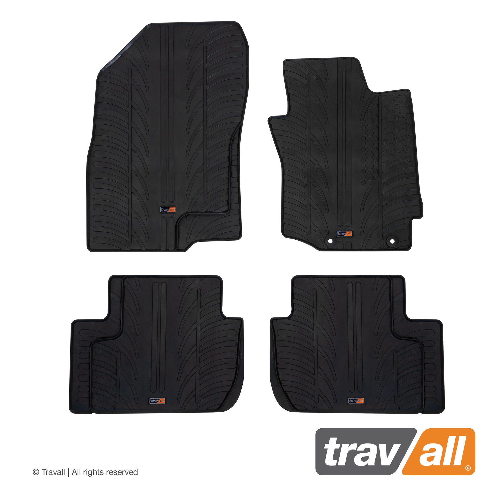 MITSUBISHI OUTLANDER Diesel 2012-2021 Rubber Car Mats Set (4 Mats)