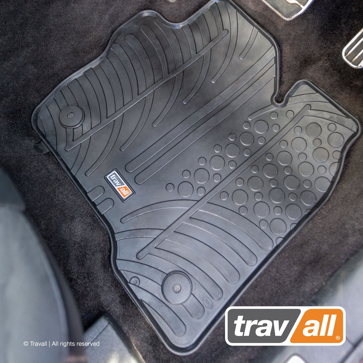FORD EDGE 2015-2019 Rubber Car Mats Set (4 Mats)
