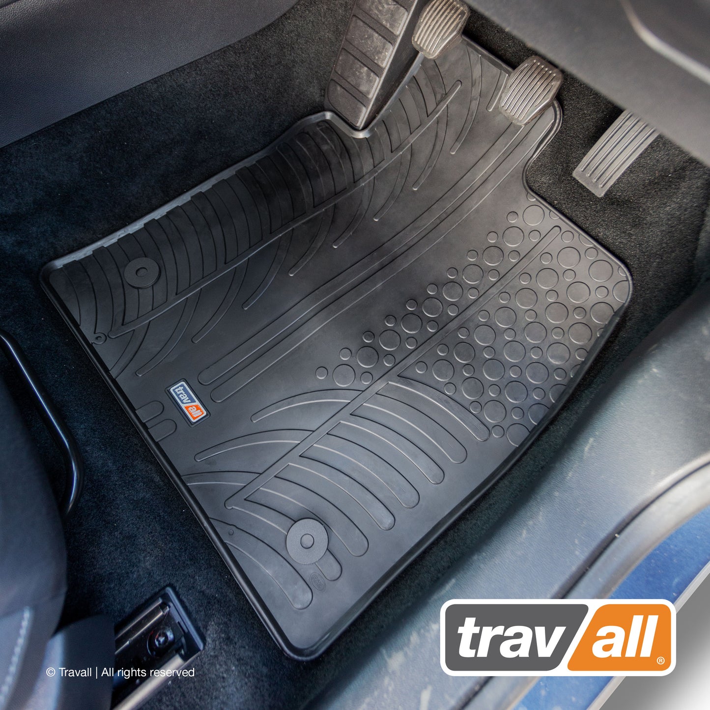 FORD FOCUS 5 DOOR HATCHBACK/ESTATE 2018-2021 Rubber Car Mats Set (4 Mats)