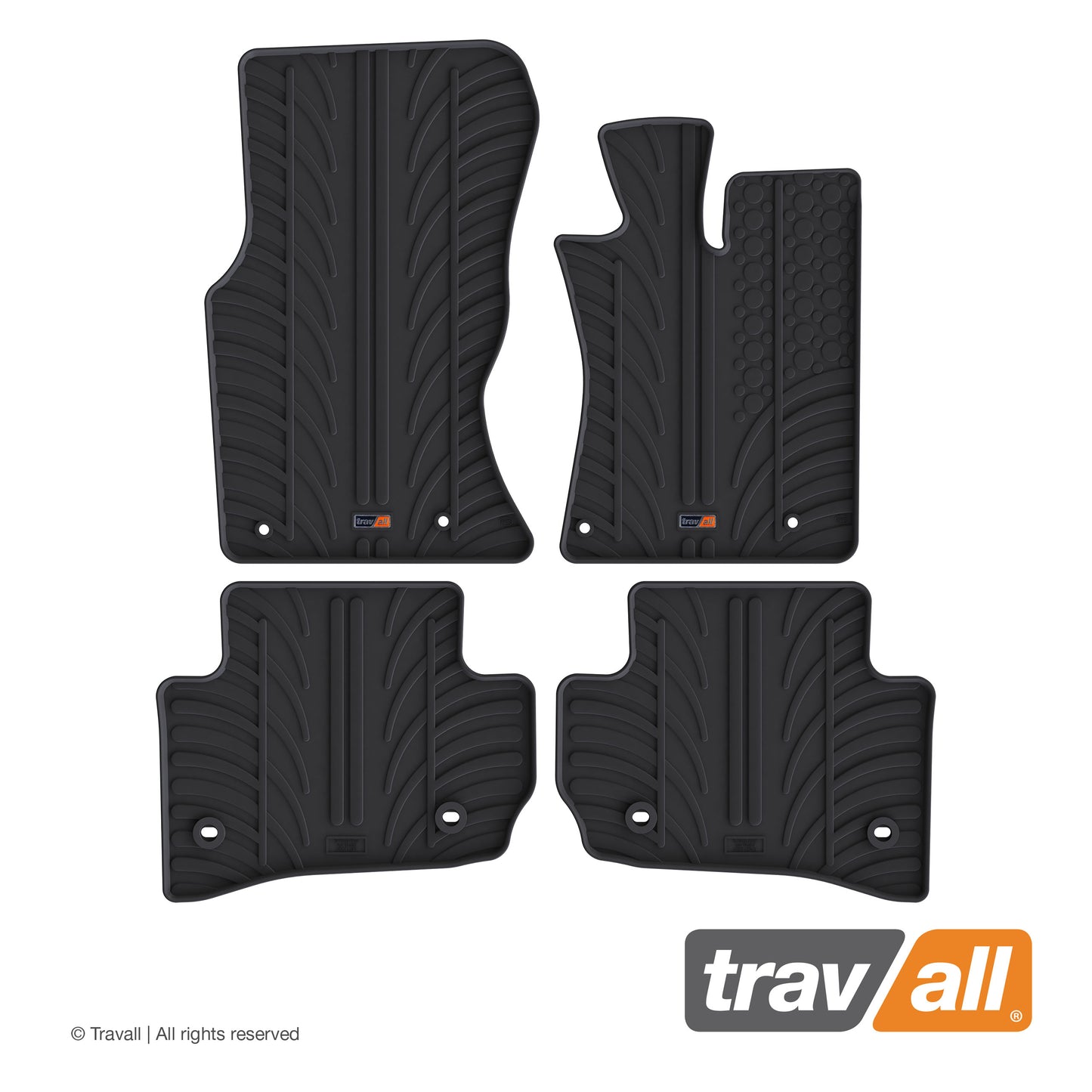 LAND ROVER RANGE ROVER VELAR 2017-2023 Rubber Car Mats Set (4 Mats)