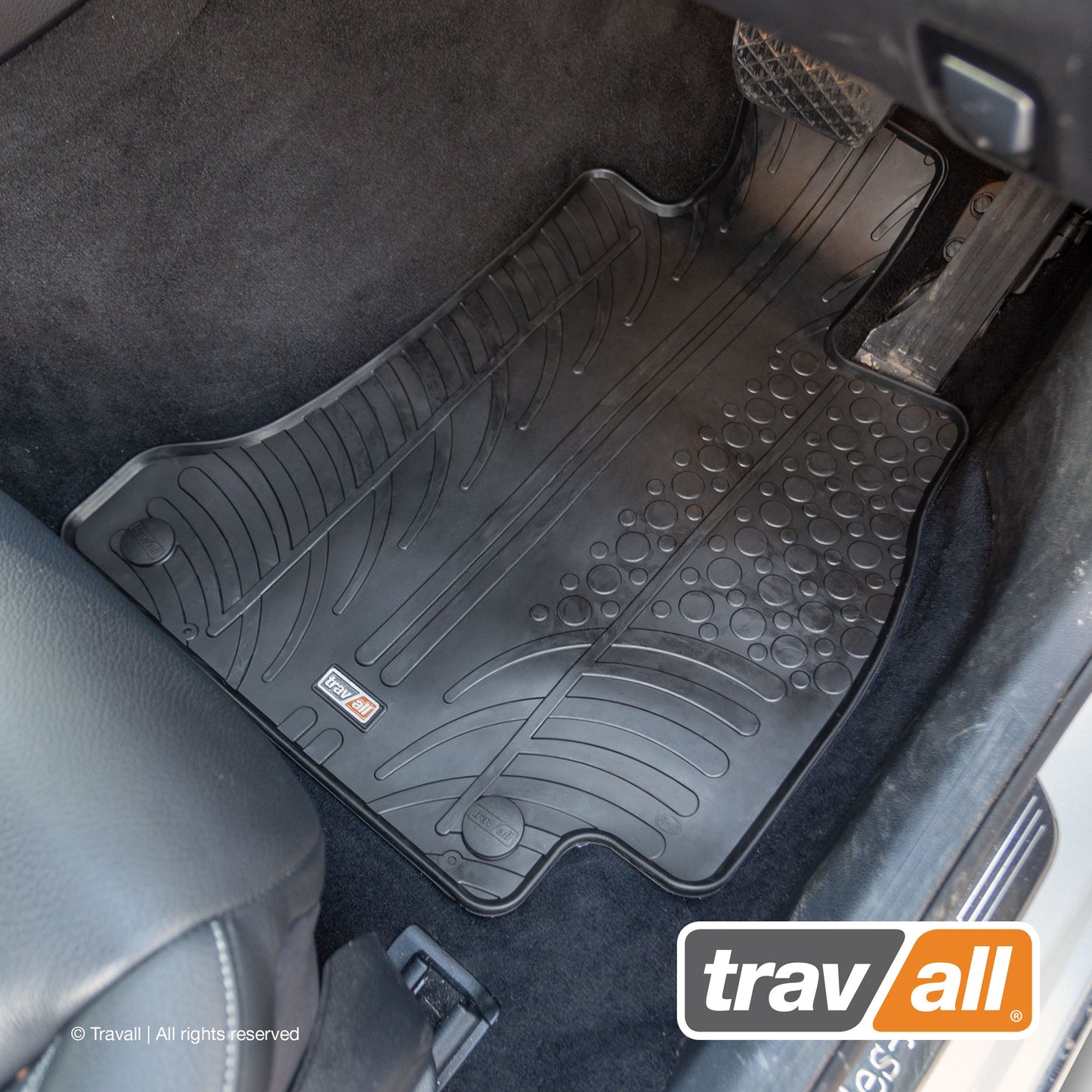 MERCEDES BENZ E CLASS SALOON ESTATE CLS 2016 to CURRENT Rubber Car Mats Set (4 Mats)