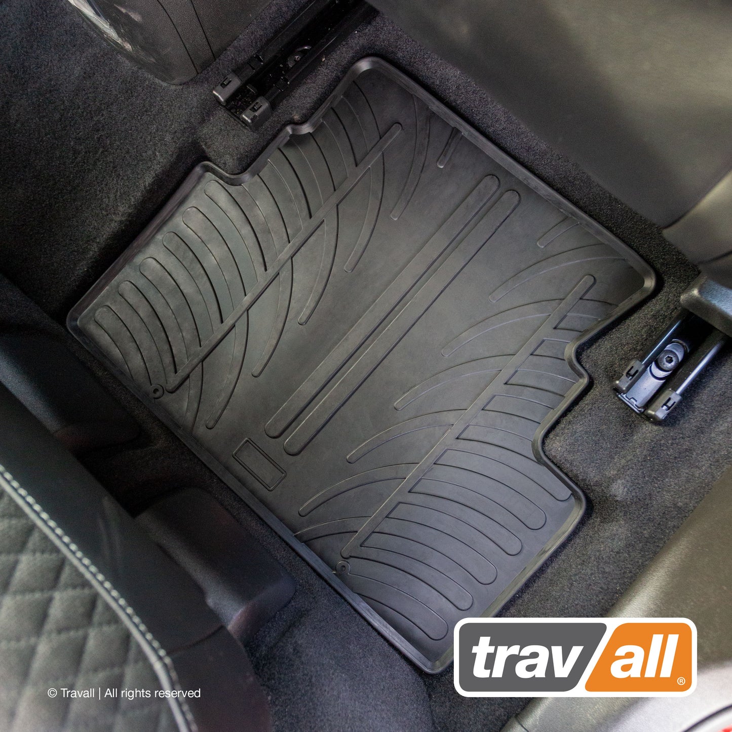 VAUXHALL GRANDLAND X 2017-2021 Rubber Car Mats Set (4 Mats)