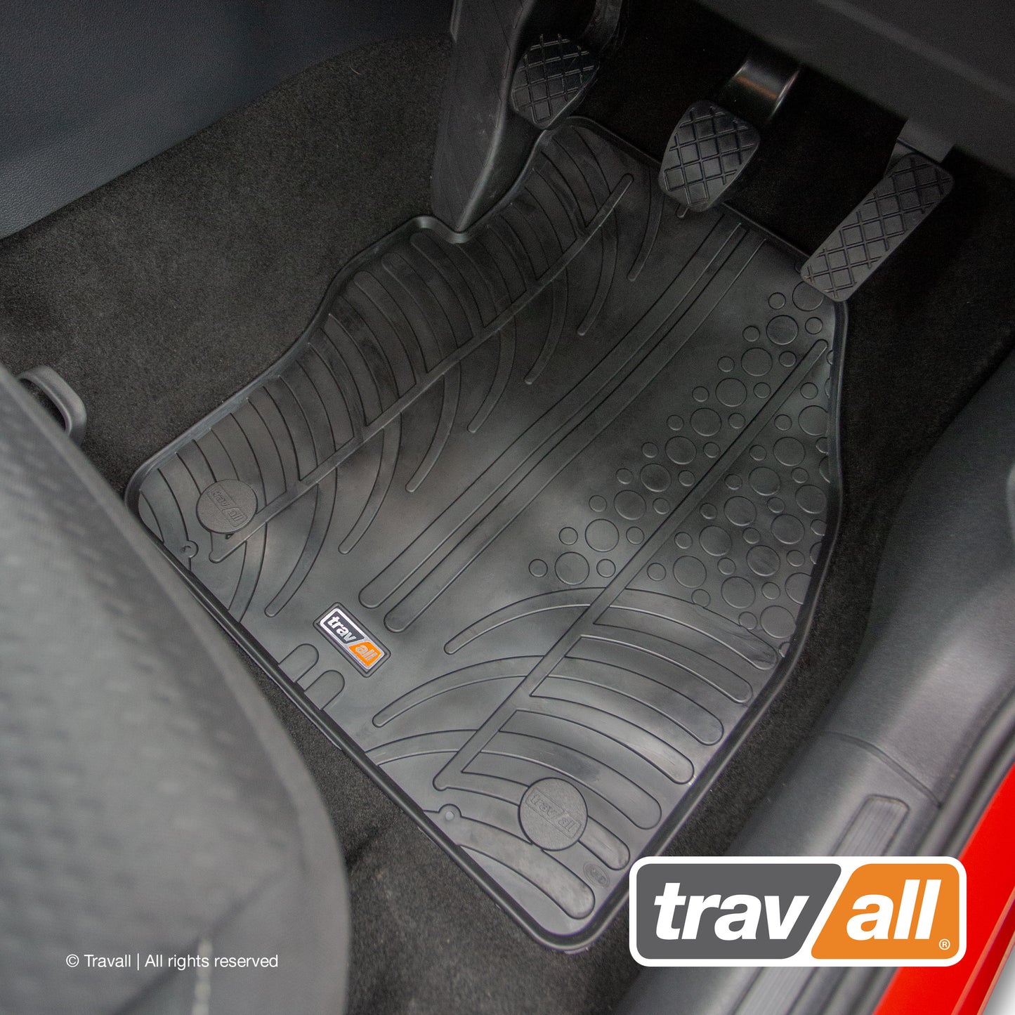 VOLKSWAGEN POLO HATCHBACK 2017-CURRENT Rubber Car Mats Set (4 Mats)