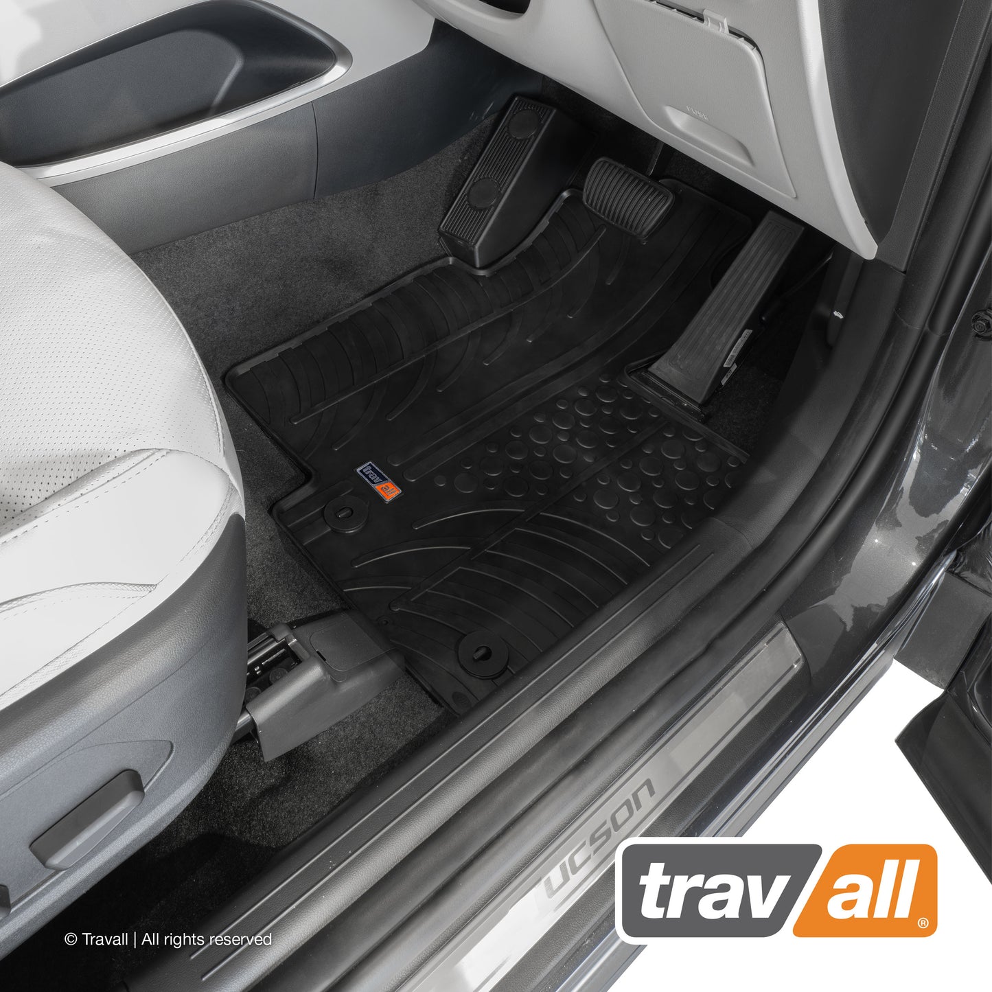 HYUNDAI TUCSON 2020-CURRENT Rubber Car Mats Set (4 Mats)