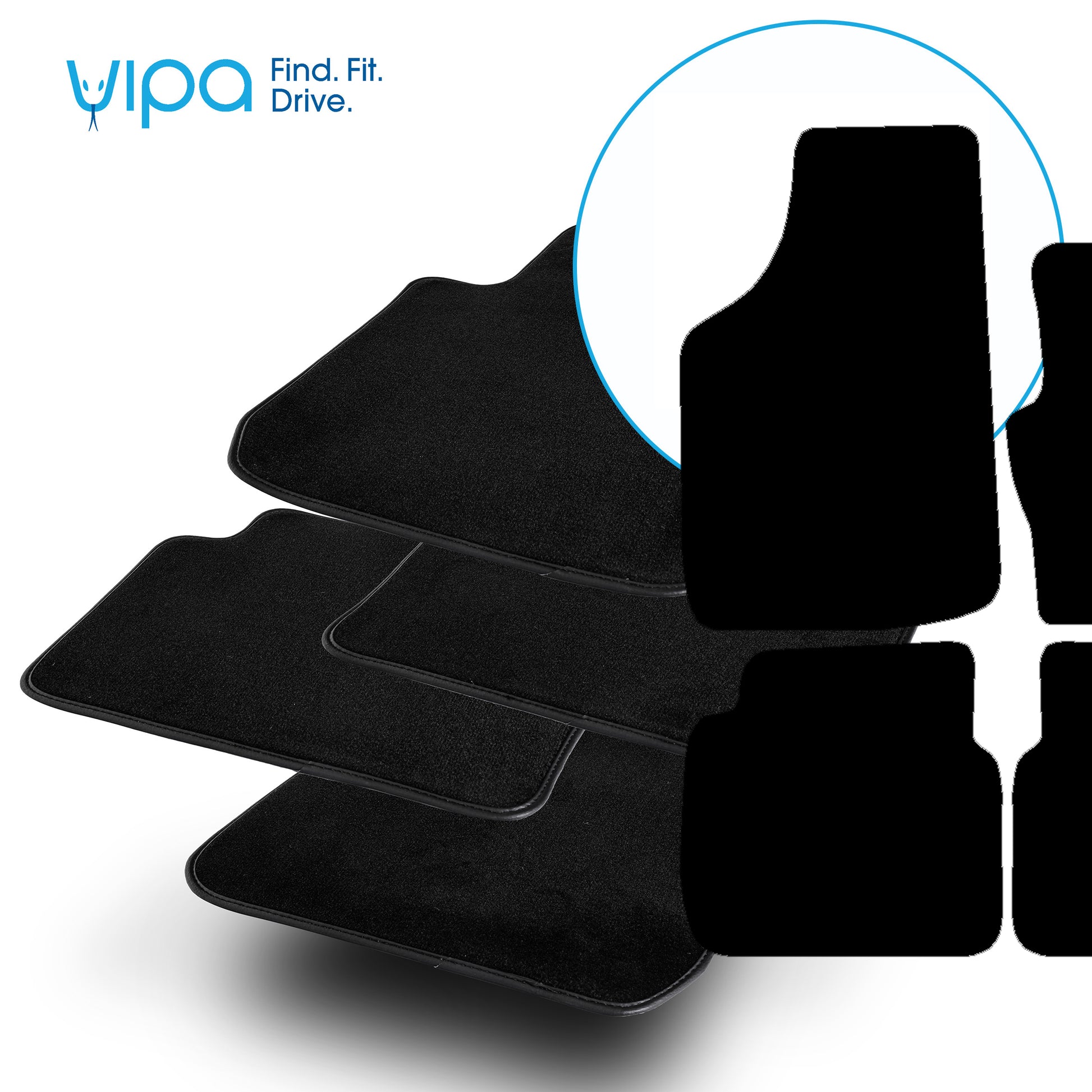 FIAT IDEA MPV 2004 ONWARDS - CAR MAT SET