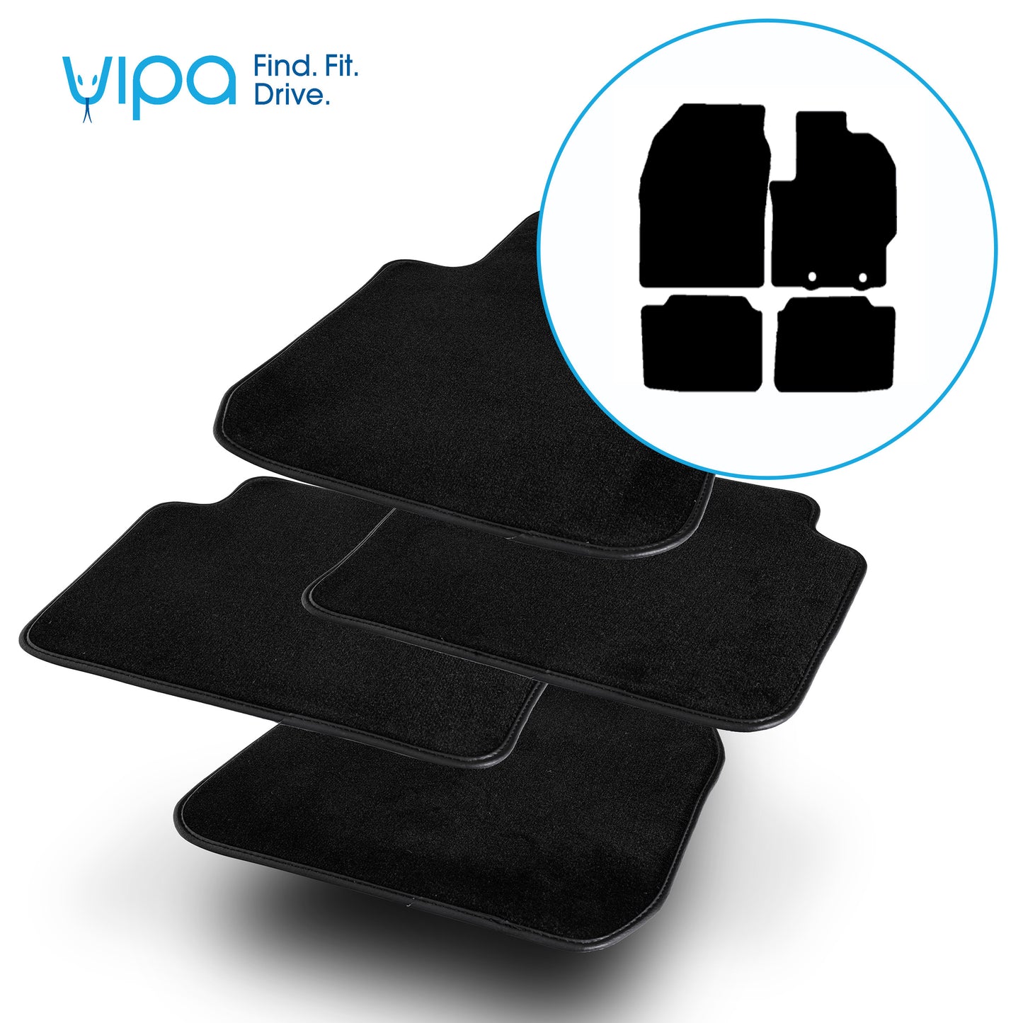 MAZDA 2 HYBRID HATCHBACK / SALOON 2022 ONWARDS - CAR MAT SET