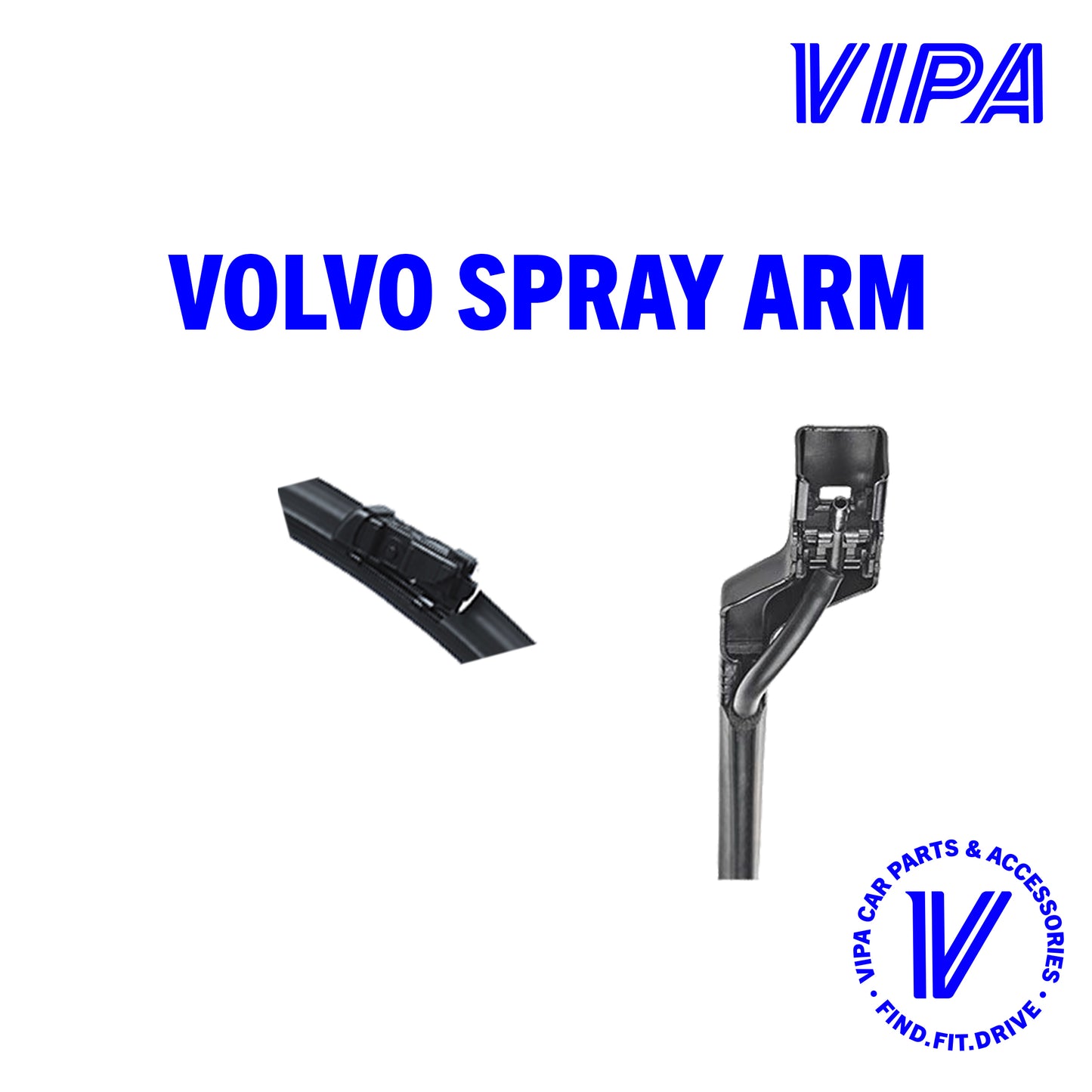 Volvo S60 - Heated Blades - Saloon (2019 - 2026) Wiper Blades Kit - Premium Windscreen Wipers