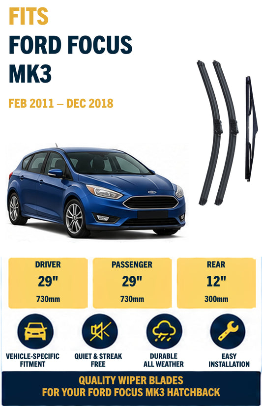 Ford Focus MK3 wiper blades - main product