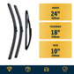 Peugeot 308 MK2 Hatchback - Included wiper blades and sizes