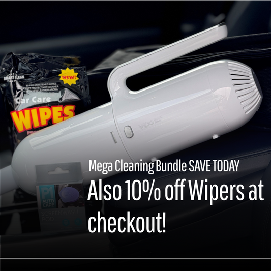 Car Cleaning Bundle Plus 10% off Wiper Blades
