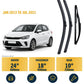Peugeot 308 MK2 Hatchback - Wiper blade overview with generic white vehicle illustration
