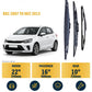 Hyundai i10 Hatchback - Wiper blade overview with generic white vehicle illustration