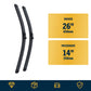 Vauxhall Mokka / Mokka X SUV - Included wiper blades and sizes