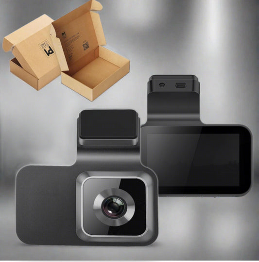 P1 Autocare DASHCAM Super HD - Front & Rear recording - 170-degree angle- HDR 3.0 inch LCD display